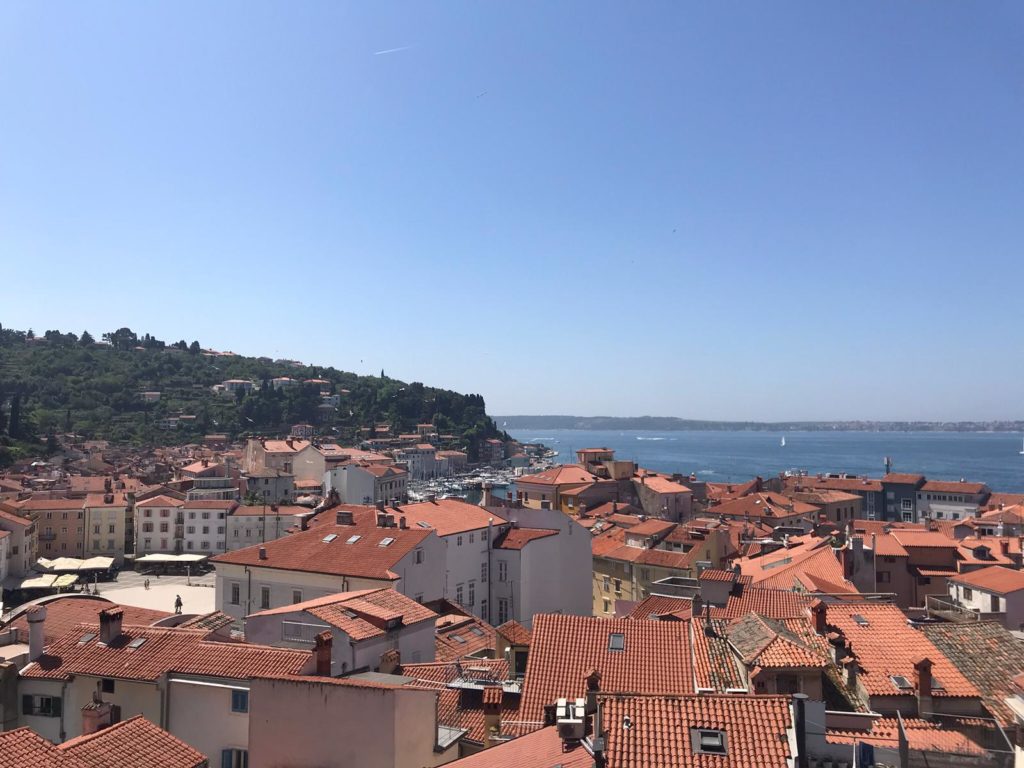 The view above Piran! 